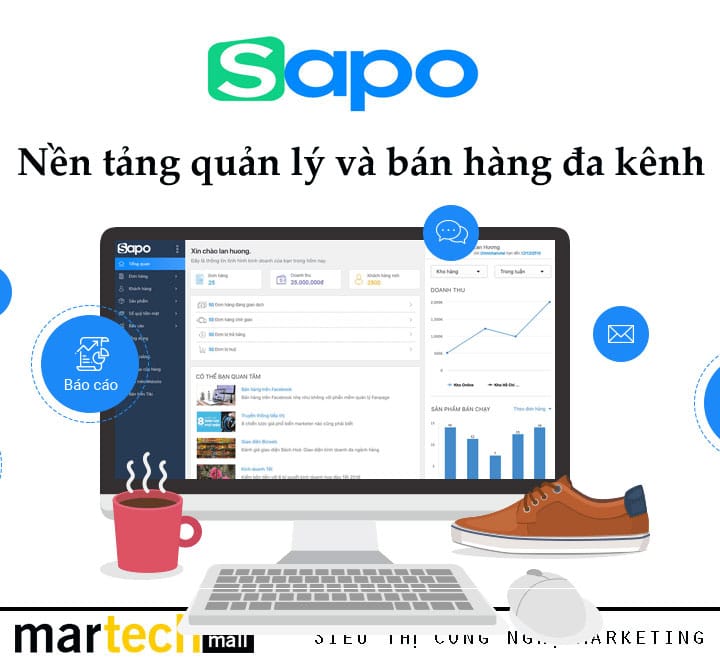 Sapo Nền Tảng Quản Lý Và Bán Hàng Đa Kênh - Martech Mall