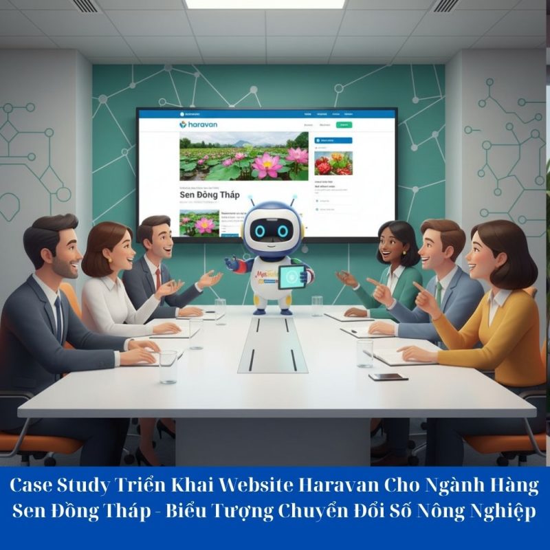 Case Study Triển Khai Website Haravan Cho Ngành Hàng Sen Đồng Tháp - Biểu Tượng Chuyển Đổi Số Nông Nghiệp